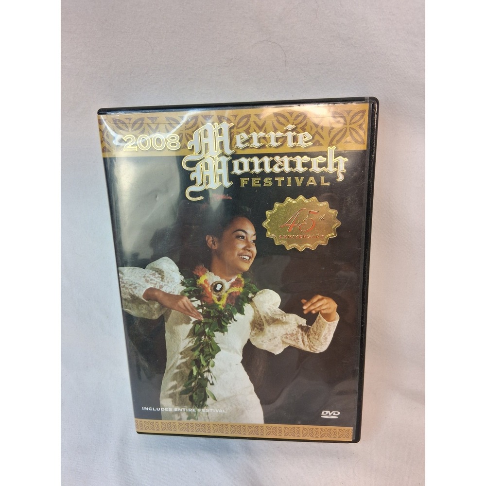 Merrie Monarch Festival 2008 (4-DVD disc set) 45th Annual Hula Celebration